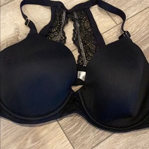 Black 36d racer back soma
